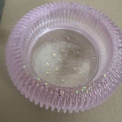 Pink Glitter Bowl 1
