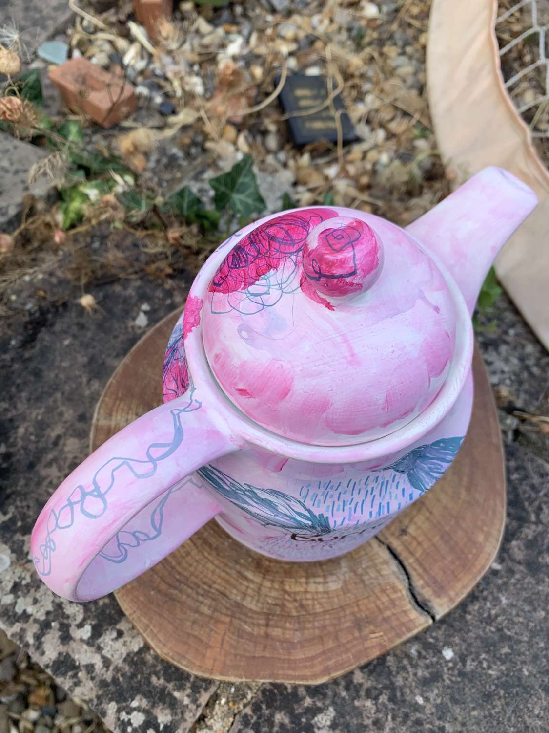 Burn-Out Teapot Burn-Out Teapot
