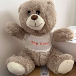 Personalised teddy bear