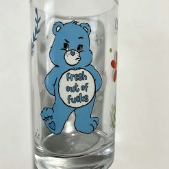 Blue swear bear 200ml glass