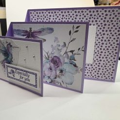 Handmade Folded Corner Birthday Greetings Card