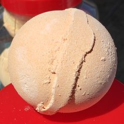 Peach jumbo bath bomb