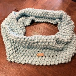 Aqua Blue Luxury Snood
