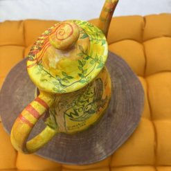 Hand-painted Worry Teapot: Anxiety Art 3 Hand-painted Worry Teapot: Anxiety Art 3