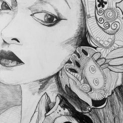 Woman with Fish 4