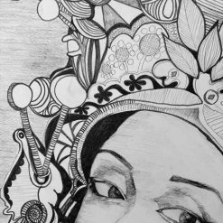 Woman with Fish 3
