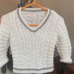 Baby cricketer jumper