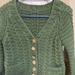 Cabled cardigan