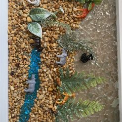 🦁 Handmade Resin Safari Scene Wall Art 🐘 4