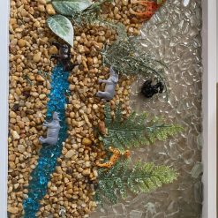 🦁 Handmade Resin Safari Scene Wall Art 🐘 6