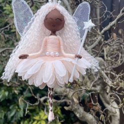 Summer brown Flower  fairy.