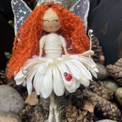 Summer Flower  red head fairy.