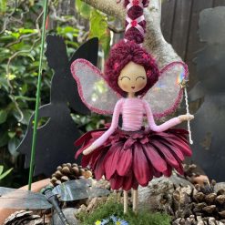 Summer Flower  maroon colour fairy.