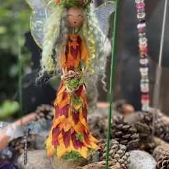 Autumn forest  fairy.