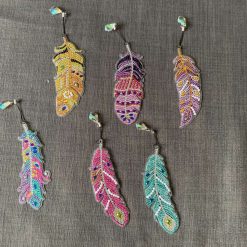 Book Marks in the shape of feathers