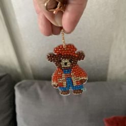 Chain keys. Teddy bears