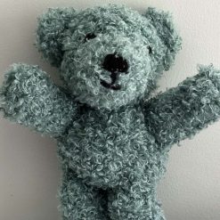 Hand Knitted Teddy Bear In Chunky yarn