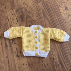 Hand made baby cardigan