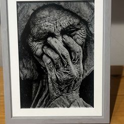 Laser art framed stainless steel