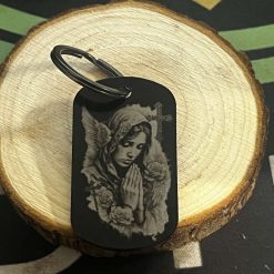 laser engraved keyring