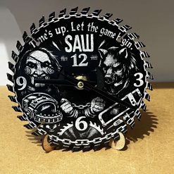 Metal Saw Blade Clock
