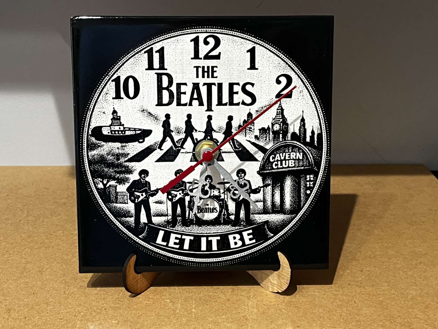 Ceramic Tile Clock – 6×6 Ceramic Tile Clock – 6×6