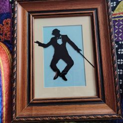 Jumping Man Papercutting