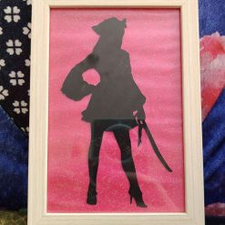 Lady Pirate Papercutting