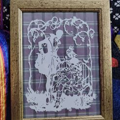 Lady and Gentleman Papercutting