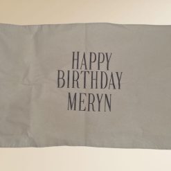 Handmade Personalised Birthday Banner | Reusable Fabric Party Decor | Custom Eco-Friendly Name Banner | Kids Birthday Sign | Photo Prop
