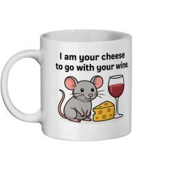 Mouse Mummy Coffee Mug - White