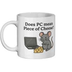 Mouse Mummy Coffee Mug - White