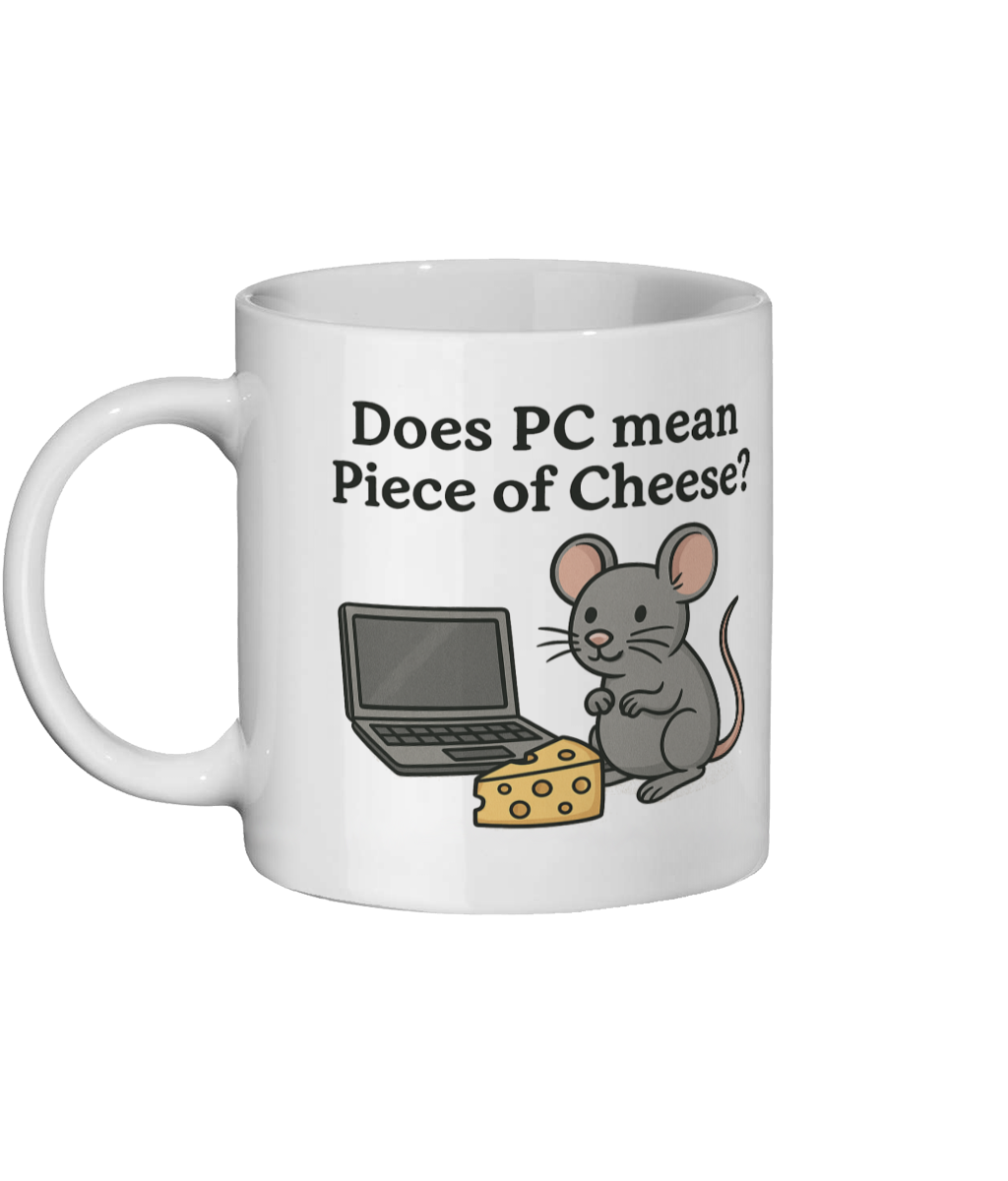 Mouse Mummy Coffee Mug - White Mouse Mummy Coffee Mug - White