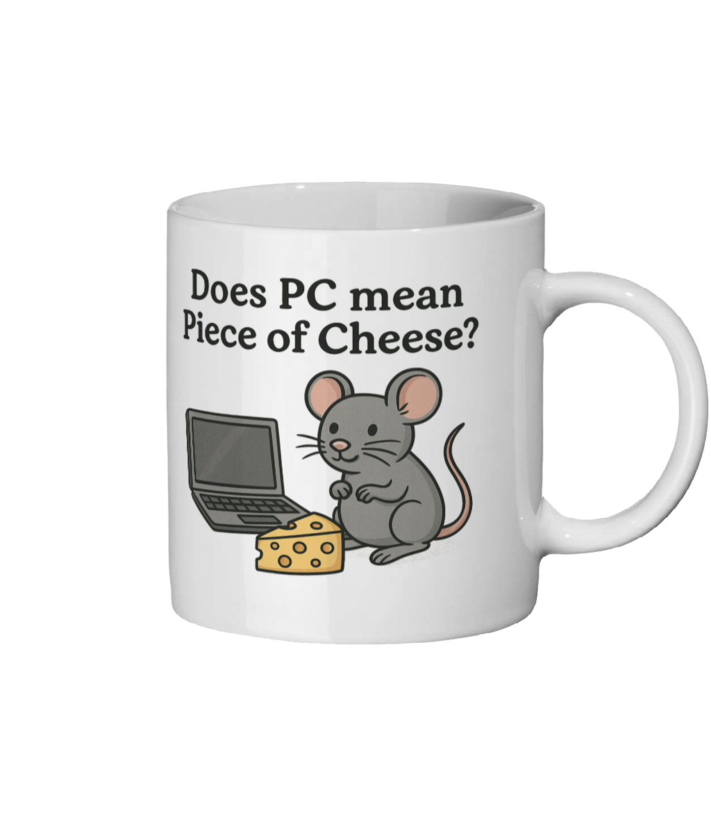 Mouse Mummy Coffee Mug - White Mouse Mummy Coffee Mug - White