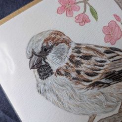 "House Sparrow" Greetings Card 1 "House Sparrow" Greetings Card 1