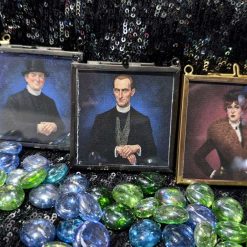 The Box of Delights inspired hanging decorations The Baddies Collection