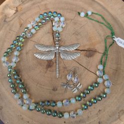 Dragonfly jewellery set