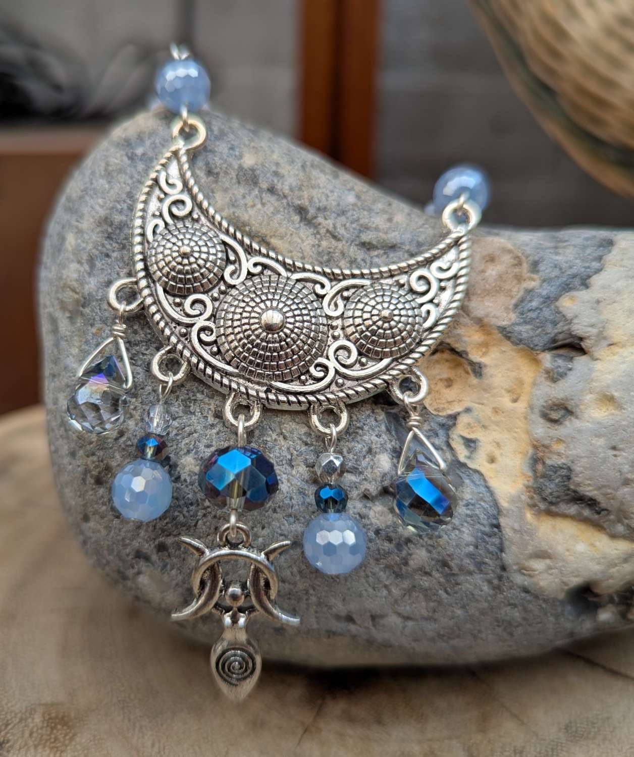Goddess Jewellery set - Flourite Goddess Jewellery set - Flourite
