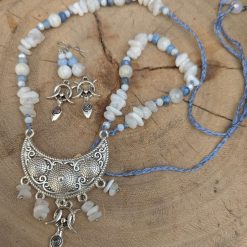 Goddess Jewellery set - Flourite