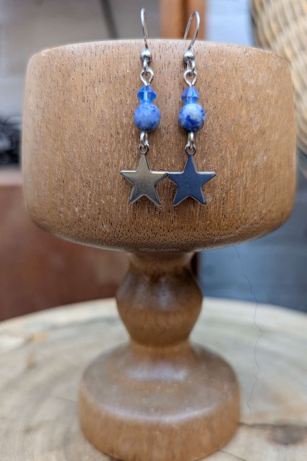 Pentagram Jewellery set - Sodalite Pentagram Jewellery set - Sodalite