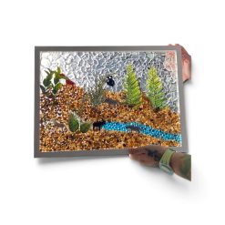 🦁 Handmade Resin Safari Scene Wall Art 🐘