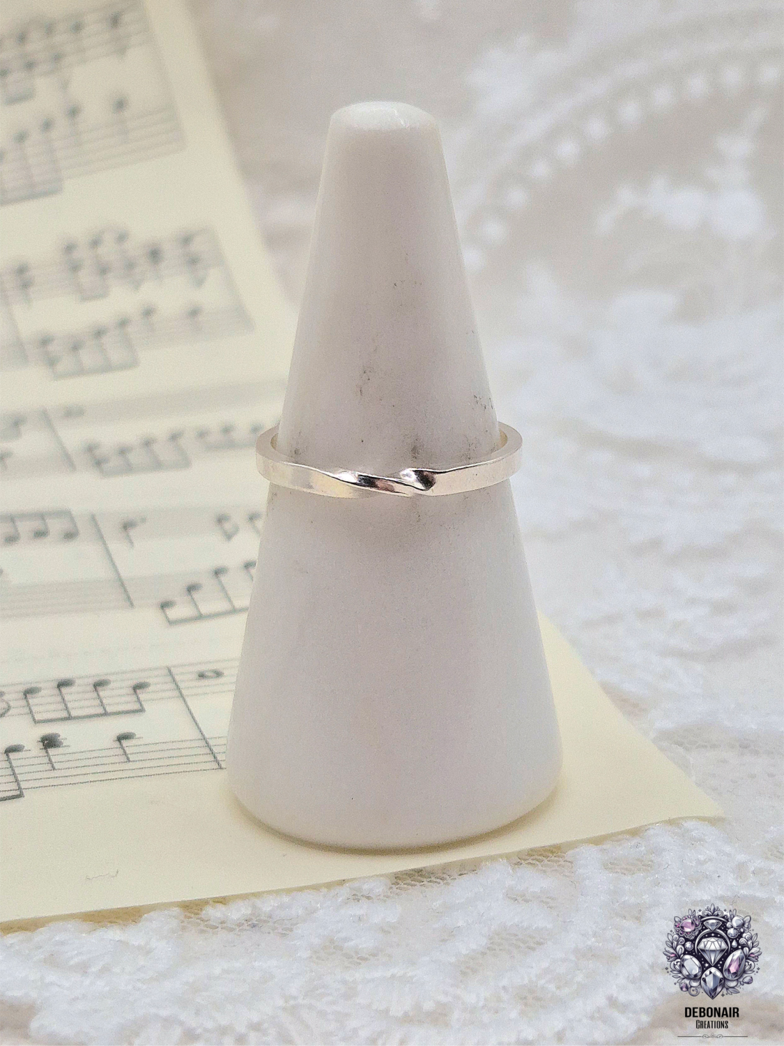 Size P - Sterling Silver Twist Ring Size P - Sterling Silver Twist Ring