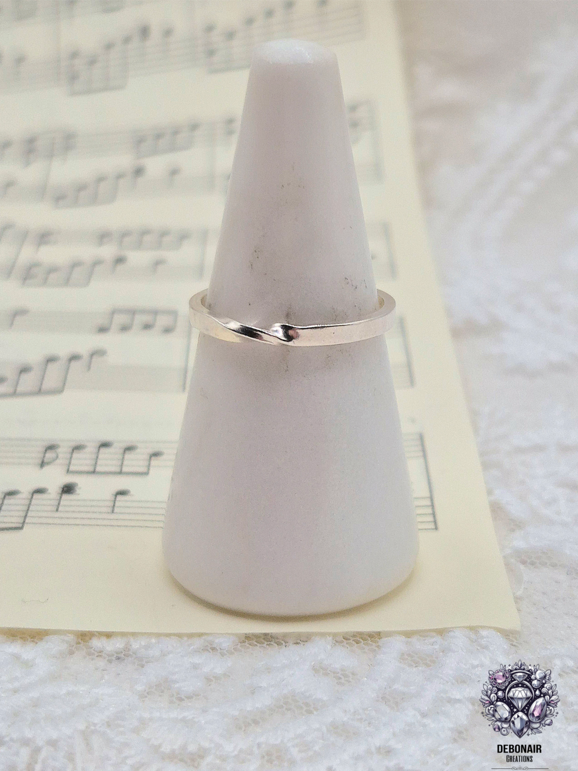 Size P - Sterling Silver Twist Ring Size P - Sterling Silver Twist Ring