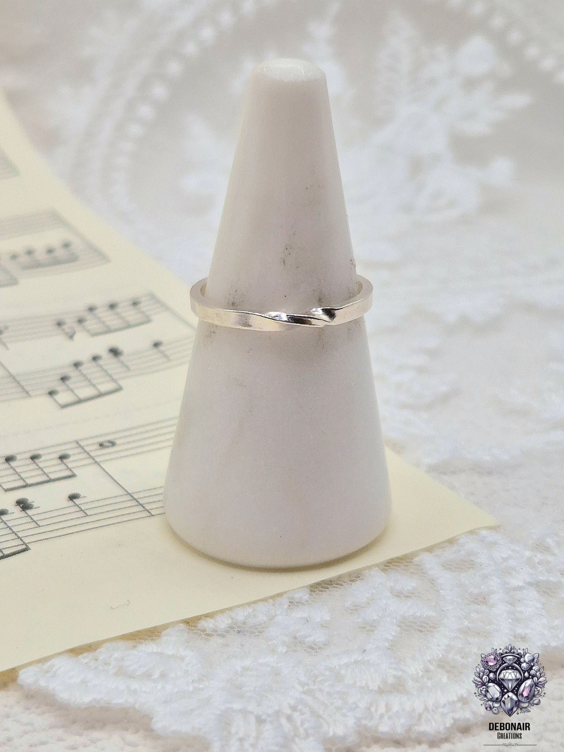 Size P - Sterling Silver Twist Ring Size P - Sterling Silver Twist Ring