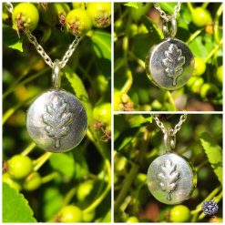 Pendant Only - Oak Leaf Sterling Silver Pendant