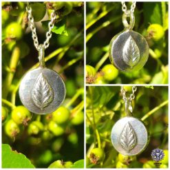 Pendant Only - Leaf Sterling Silver Pendant