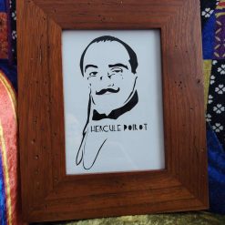 Hercule Poirot Papercutting