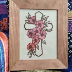 Poppy Cross Papercutting