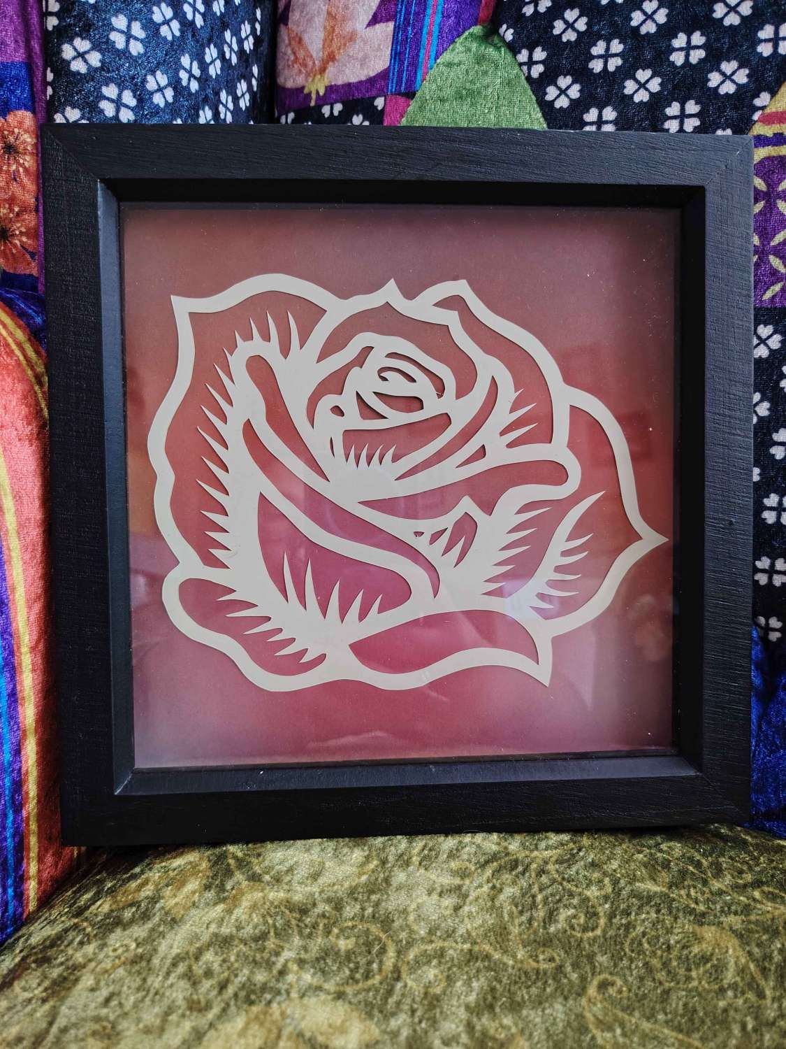 Rose Papercutting Rose Papercutting