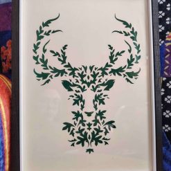 Stag Papercutting